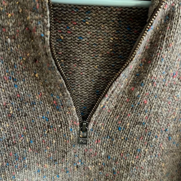 Toad & Co Wilde Quarter zip Sweater. Sz M - Picture 3 of 4